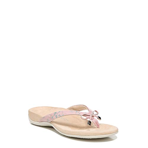Image of Vionic Women's Rest Bella Toe Post Sandal- Supportive Ladies Orthotic Sandals that include Three Zone Comfort with Arch Support- Flip Flop for Ladies, Medium and Wide Width Size 5-12