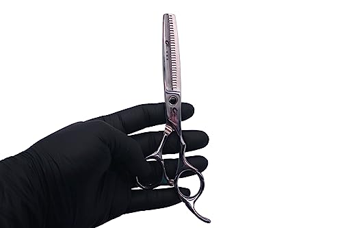 Tesoura Umi Profissional Premium Desbaste Lamina Pra Baixo Para Barbeiro e Cabelereiro Cortar Cabelo