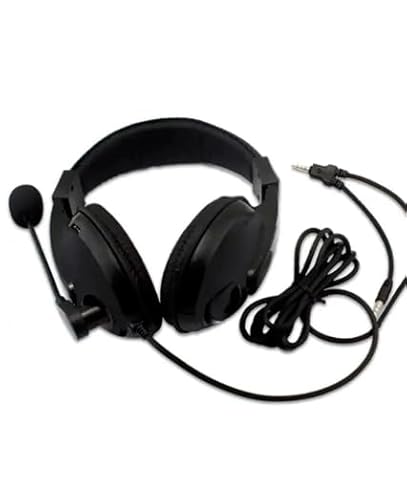 Headphone Preto Gamer com Microfone