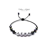  Armband zum Personalisieren von LENA - ЛЕНА mit russischem Namen; Русское имя Kyrillische Buchstaben (umkehrbar) für Mann, Frau, Kind, Baby. Schmuck Armband Geschenk für alle, die Russisch sprechen!