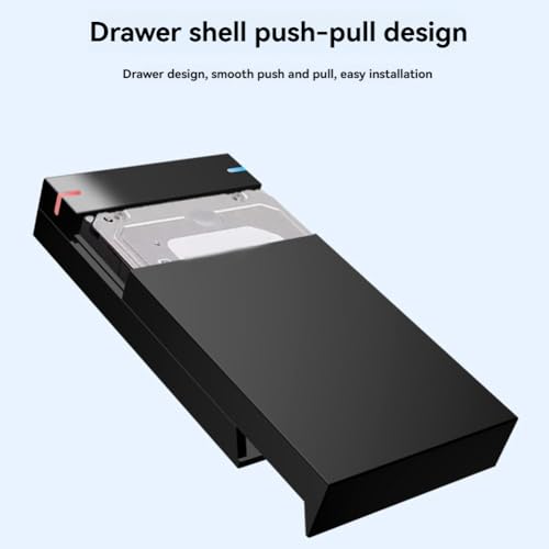 Caja externa para disco duro SATA 3.5'' USB 3.0 miniatura 3