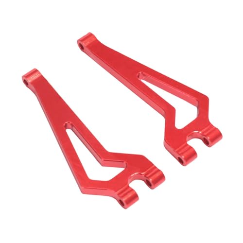 Colaxi RC Car Rear Upper Swing Arm Suspension Bracket Lightweight Aluminum Alloy DIY Modified 1/20 for Remote Control Vehicle Parts, Red