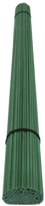 Roither Markierungsstab/Pflanzstab dunkelgrün - 8mmx150cm (100 STK.) - Fiberglas, Geradlinig, Grün