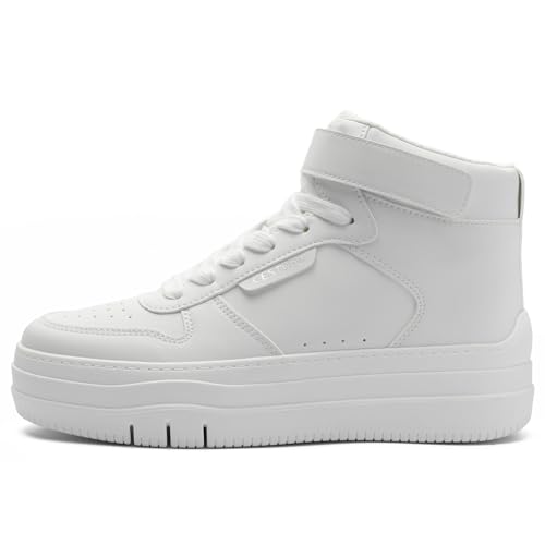Image of Cestfini High Top Platform Sneakers for Women,Fashion Tennis Shoes