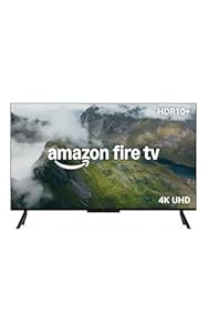 Amazon Fire TV 55" 4-Series (newest gen), 4K Ultra HD smart TV with Alexa Remote, HDR10+, fast processor, Dolby Audio, Ambient Experience, free and live TV