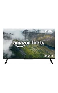 Amazon Fire TV 50" 4-Series (newest gen), 4K Ultra HD smart TV with Alexa Remote, HDR10+, fast processor, Dolby Audio, Ambient Experience, free and live TV
