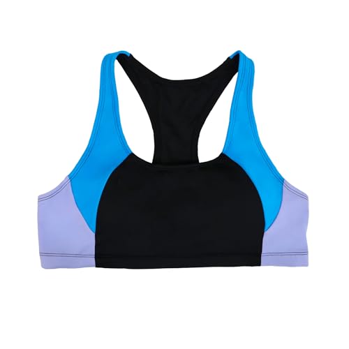 MYLILY Top Bikini Negro Deportivo | Bikini Adolescente Niña | Bikini Negro Adolescente | Bikinis Mujer | Traje de baño Mujer | Certificado Oeko Tex (170)