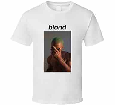 New Day Frank Ocean Blond 2010 'Music Fan T-shirt biały