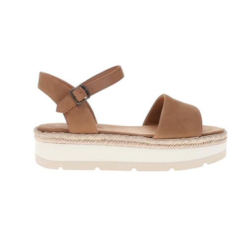 TOMS Womens Ronan Platform Casual Sandals Casual Low Heel 1-2