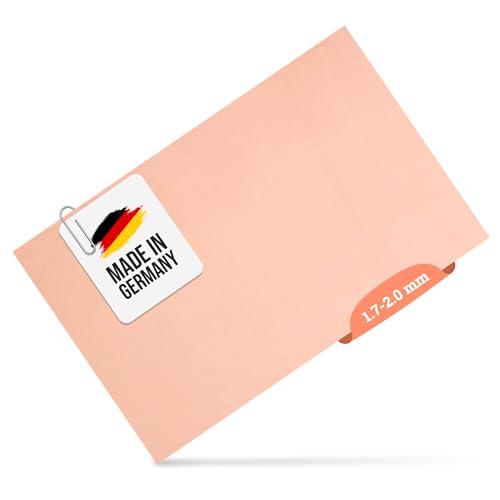Lederstücke für Lederhandwerk -Punzierleder – Bastelleder Zuschnitt - Blankleder – Dickleder - 200mm x 300mm vegetabil gegerbte Rindsleder - Buchbinder Leder – Sattlerleder (1.7-2.0mm) Lederstücke für Lederhandwerk -Punzierleder – Bastelleder Zuschnitt - Blankleder – Dickleder - 200mm x 300mm vegetabil gegerbte Rindsleder - Buchbinder Leder – Sattlerleder (1.7-2.0mm)