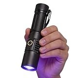 Solution de lumière UV : la lampe de poche de suivi du sang agit comme une lumière médico-légale pour aider à l'identification des résidus et à la détection des traces, garantissant des résultats fiables lors des inspections sur le terrain grâce à sa technologie de lumière UV rechargeable.