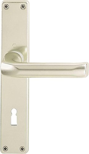 HOPPE Langschild-Garnitur 'London' Aluminium Neusilber 113/202SP - 6675334