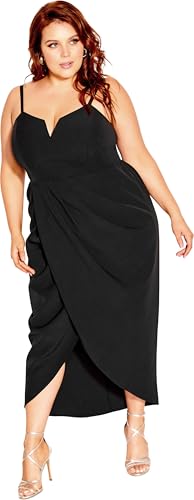 Image of City Chic Women's Plus Size Cocktail Dress - Sassy V