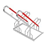 SCHULTE Regalwelt Fahrradparkständer E-Bike, für 2 Stellplätze, ca. 70x82x93 cm (LxHxB), modular, verzinkt