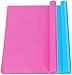 YMJD 2 pz Grandi Tappetino Antiaderente in Silicone per Artigianato,Tappetini in Silicone Tappetini Artigianali Foglio di Silicone per Gioielli Artigianali Stampi in Resina Colata Mat 40cm*30cm