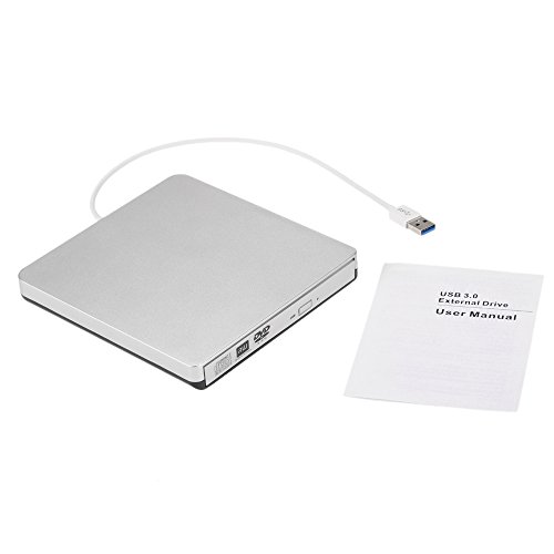 Docooler USB 3.0 Portátil Ultra Slim External CD-RW DVD-RW CD DVD ROM jogador unidade de gravação de