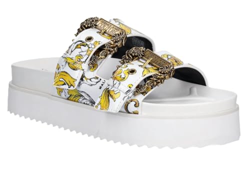 VERSACE JEANS COUTURE Sandal 78VA3SM1 ZS539 Colour White 0032