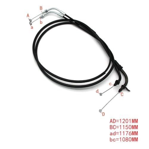 Câble d'accélérateur de moto commande de gaz pour XVS1100AT Custom