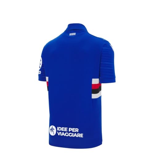 Camiseta de partido para adultos U.C. Sampdoria, azul, L