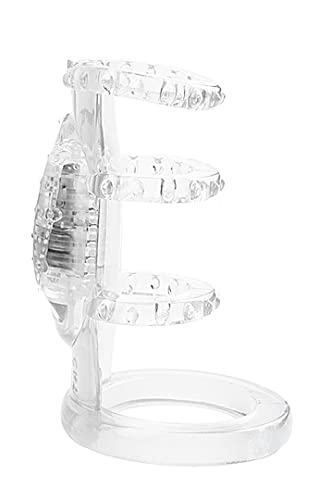 Capa Peniana em feita Jelly Transparente Ca07 capa peniana extensora 18 cm capa peniana sem cabeça