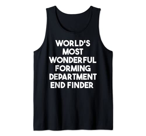 Finder finale del dipartimento di formazione più meraviglioso del mondo Canotta