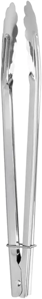 Mimo Style Pinça Pegador de Salada Inox para Servir e Manusear Saladas e Outros Alimentos, Ideal para Almoço, Jantar, Design Ergonômico 27cm Multiuso, Aço Inoxidável Polido com Alça para Pendurar