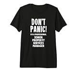Leitender Manager für Immobiliendienstleistungen Premium T-Shirt