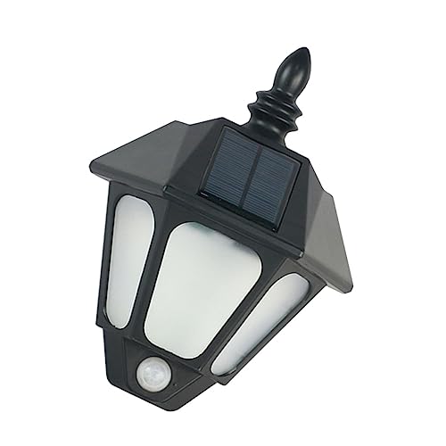 Lampe solaire murale étanche premium Gatuida éclairage automatique de poteaux et jardin