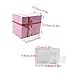 4 Sets Mug Boxes for Gift, 11 oz Coffee Cup Shipping Boxes with Foam Support, Suitable for Mug Wrapping Shipping Packaging Storing, Pink (Not Included Cup)