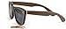 Real Solid Handmade Wooden Sunglasses for Men, Polarized Lenses with Gift Box (Walnut)