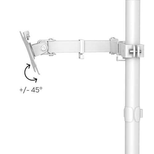 Soporte para monitor orientable y extensible que optimiza el ángulo de visión 5