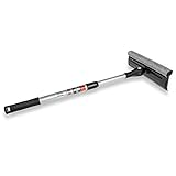 HEYNER® Auto Scheibenreiniger Fensterabzieher Windschutzscheiben Abzieher L25 50-80cm Alu-Teleskop + Schwamm + klappbar