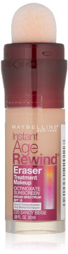 Maybelline New York Instant Age Rewind Eraser Treatment Makeup, Sandy Beige, 0.68 fl. oz.