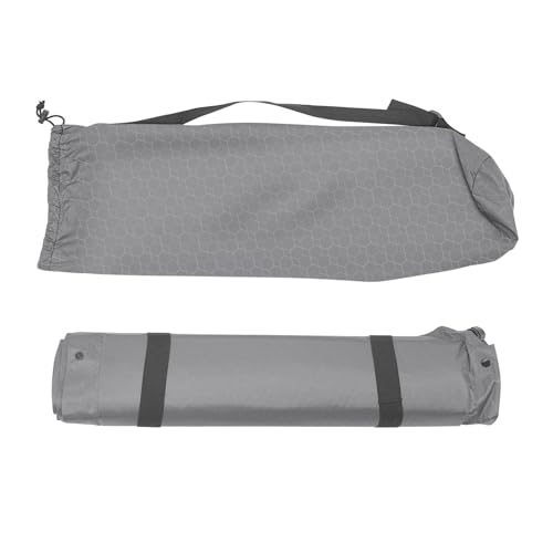 Matelas Autogonflant 1 Personne en Mousse Élastique avec Oreiller et Sac de Rangement Portable Matelas Camping pour Yoga, Bains de Soleil, Pique-niques, Excursions, Sac à Dos, 192x66cm (Gris) – vue 3