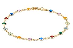 Multicolor Dark Round