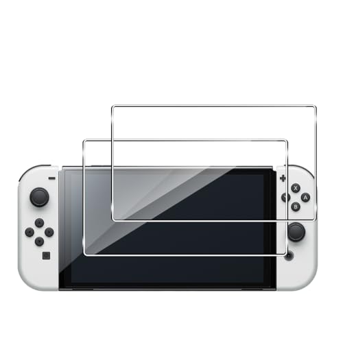 Lutree para Nintendo Switch 2 Cristal Templado, 2 Piezas Dureza 9H HD Protector de Pantalla, Anti-Arañazos Sin Burbujas Vidrio Templado Película Protectora