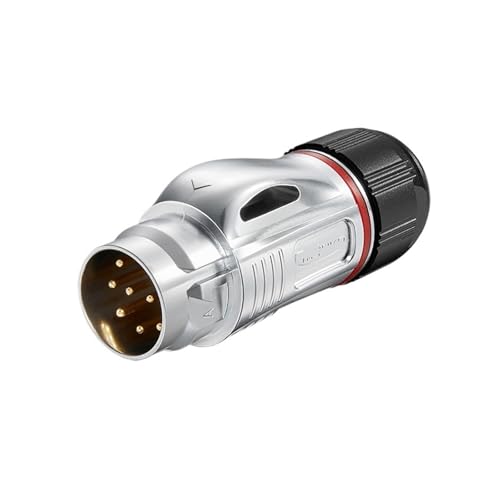 BD24 �����q��v���O�\�P�b�g 10 �R�A �N�C�b�N�v���O �d���M�� IP68 �Y�Ɨp�R�l�N�^(Male plug)