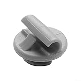 Netztaschen-Schnallenverschluss für Mercedes E-Klasse W207 E300, Gepäckaufbewahrungsnetz-Befestigungsclip, ABS-Kunststoffhalter für Kofferraum-Organisation, schwarz, grau, beige (grau)