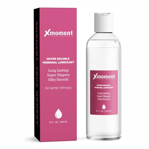 Xmoment Water-Based Lube - 8 Fl Oz Liquid Personal...