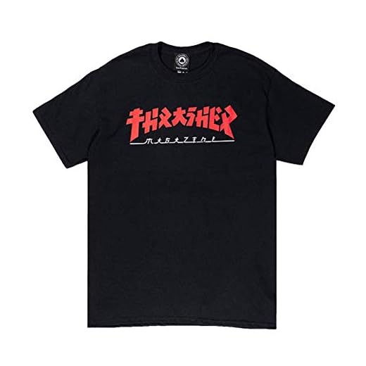 Thrasher Godzilla kortärmad T-shirt för män