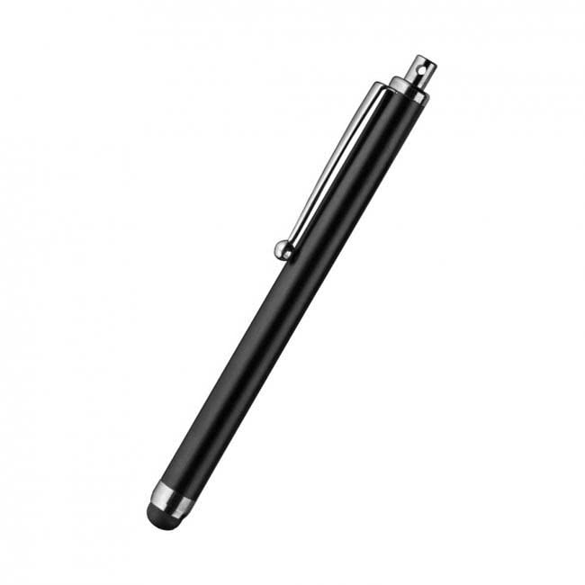 Grand Stylet x3 pour Samsung Galaxy A02s Smartphone Tablette Ecrire Universel Lot de 3 (Noir)