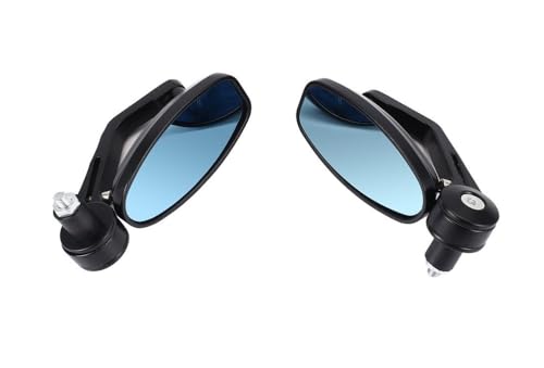 Rétroviseurs Moto en Aluminium 7/8 Pouces Finition Premium pour Guidon 22mm