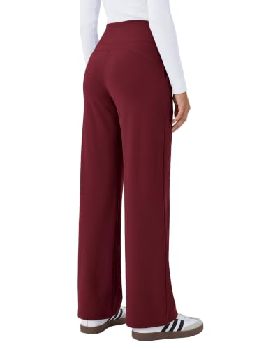 JEKAOYI Womens Wide Leg Yoga Pants Casual Trousers Pants with Pockets - image 2