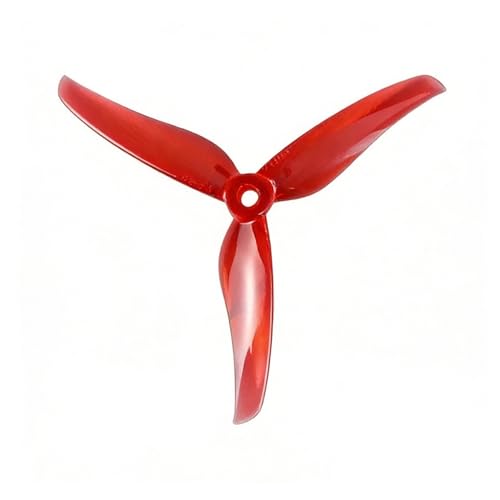 Hélice 3 pales drone 5146 rouge compatible POPO pour UAV quadcopter de course FPV