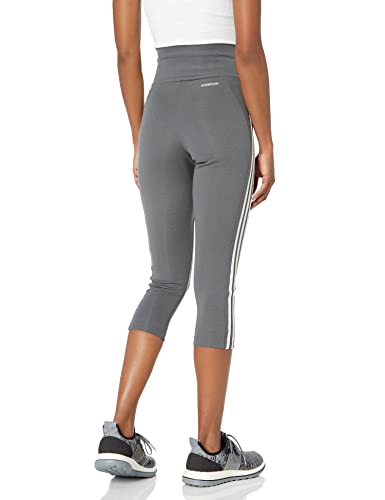 Image of adidas Designed to Move High-Rise 3-Stripes 3 /4 Sport Leggings Women's