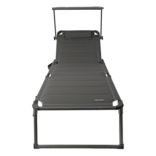 Sonnenliege mit Dach von Homecall aus Aluminium