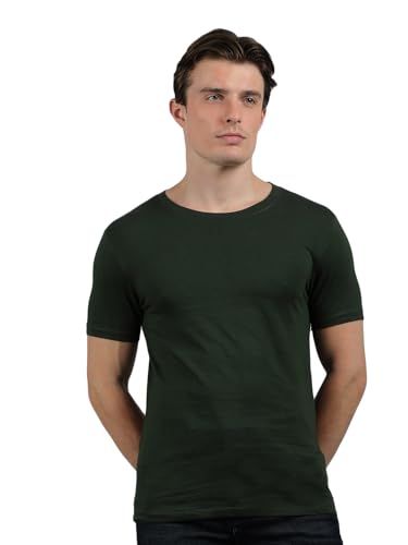 Image of Dollar Pack of 1 Cotton Solid Men Tshirt
