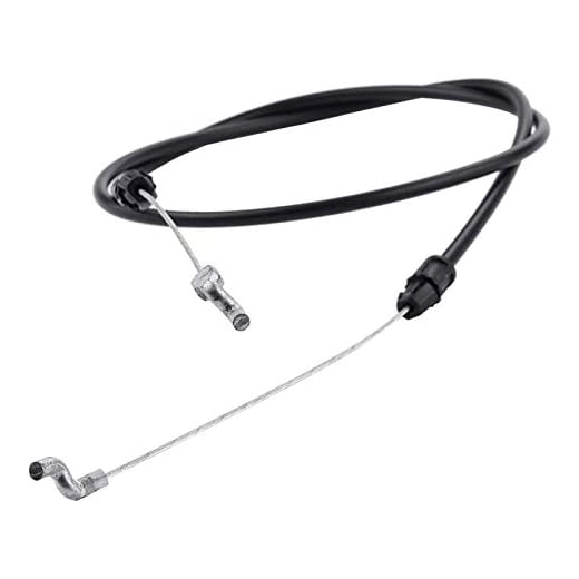 UYT 946-1113A knivkontrollkabel för MTD 746-1113A Troy-Bilt TB210 TB200 TB320 gräsklippare 51–1/4-tums kabel/37–3/4-tums gräsklippare reservdelar