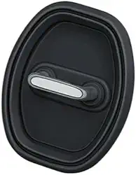 Kit 4 Pcs Amortecedor Fechadura Borracha Protetor Porta Do Carro Batente Anti Impacto Colisão Veicular Universal(Preto)