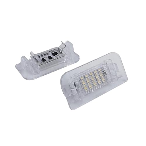 Luces de matrícula LED para viajes nocturnos seguros en Benz Clase B W246 W242